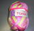 Tonia volanggarn 115 lila/lime